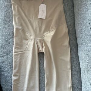 Women's Beige Shapewear shorts